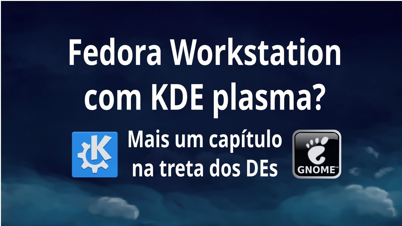 Live da comunidade: Proposta de utilização do KDE plasma no Fedora ...