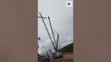 Gắn cánh quạt gió đầu tiên lên trụ trong dự án điện gió tại Cầu Đất, Đà Lạt, tỉnh Lâm Đồng