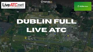 🔴 LIVE ATC EIDW Dublin | Tower, Ground, Approach & Center + Live Traffic