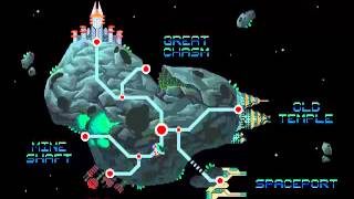 Galactic Gladiator - Level Select Map