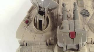 Star Wars Galactic Heroes Millennium Falcon Toy Demo