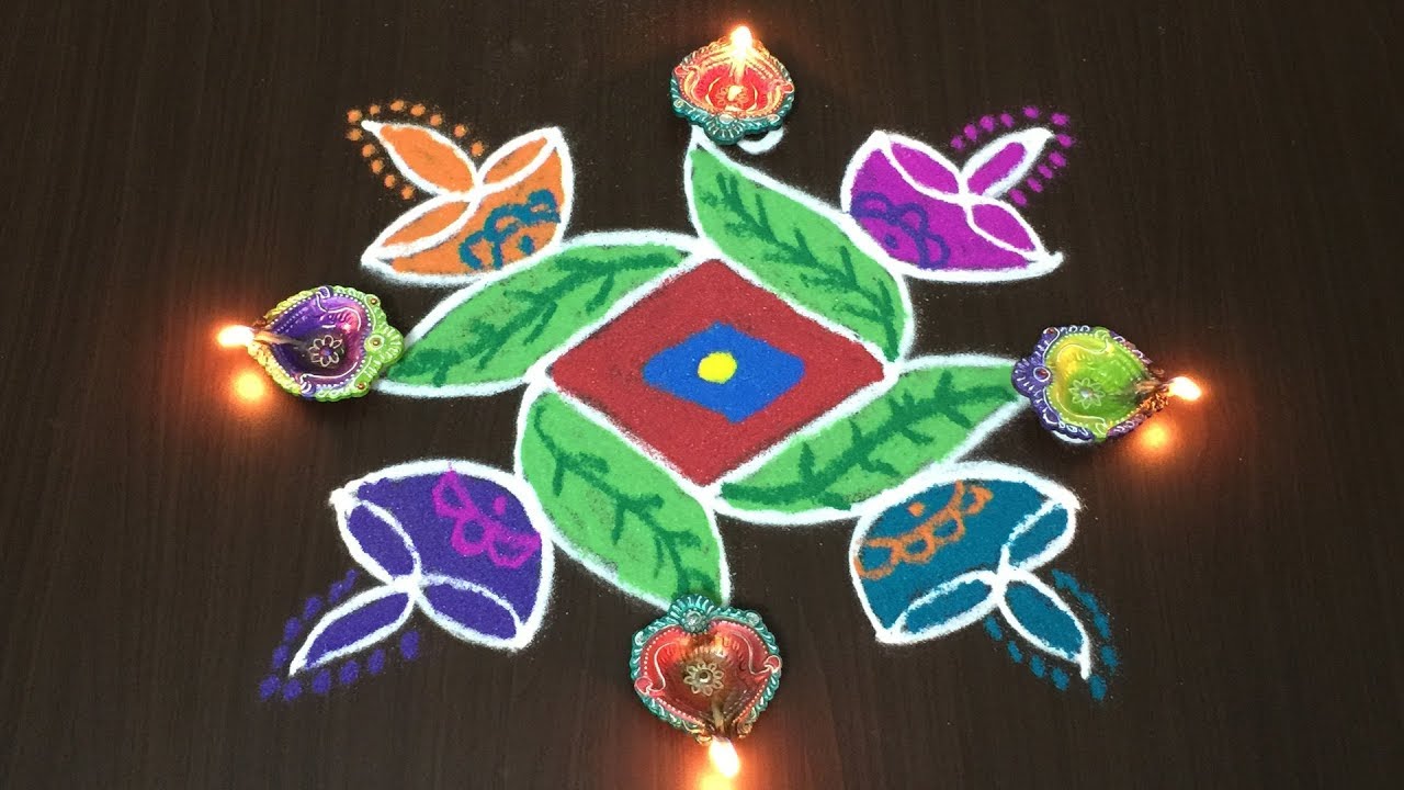 Beginners Colours Muggulu Latest