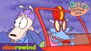Virginia Wolfe Takes a Spin | Rocko's Modern Life | NickRewind