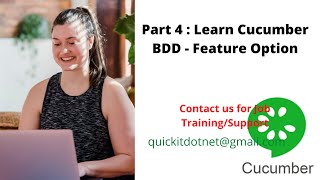 Part 4 : Learn Cucumber BDD - Feature Option