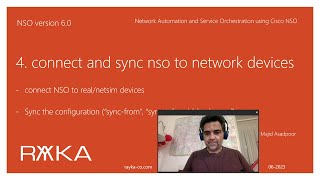4 connect and sync nso to network devices