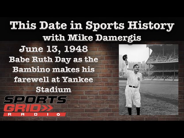 Babe Ruth Farewell Yankee Stadium