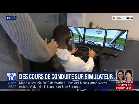 S'exercer sur un simulateur permettrait-il de baisser le coût du permis de conduire ?