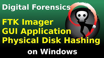 FTK Imager GUI Physical Disk Hashing