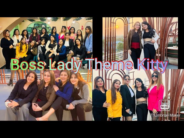Boss Lady Theme Kitty Vlog || Co-operate worldKitty #kitty game  ideas#themes#dresscode #games - YouTube
