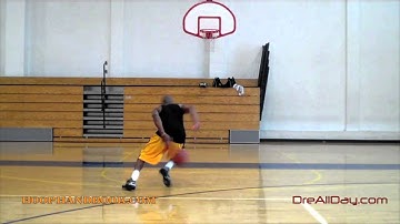 Dre Baldwin: Options - Catch & Attack Left | Triple Threat Crossover Step Footwork Tutorial