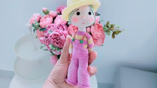 Crochet small jeans👖tutorial @suwannascraftsroom