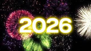 Contagem Regressiva De Ano Novo De 2026 1 Minuto E Fogos De Artifício