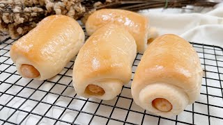 Sausage Bread ขนมปังใส้กรอกนุ่มข้ามวัน