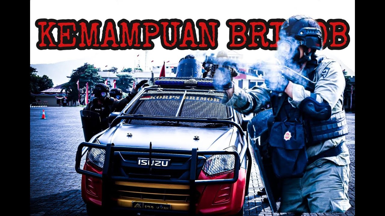 BEGINI CARA BRIMOB BANTEN GETARKAN TANAH RESIMEN KOPRS BRIMOB POLRI !!!