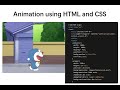 Animation using HTML and CSS