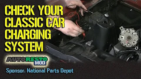 How To Check Starting and Charging Systems on Classic Muscle Car Episode 252 Autorestomod