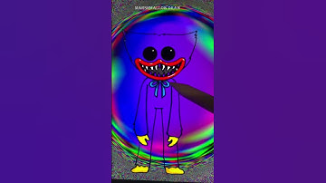 HUGGY WUGGY Tutorials #Subscribe#fyp#ipad #procreate#shorts#arttiktok#funny #cool#draw