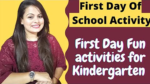 Welcome Activity For Kindergarten On First Day | First Day Of School Activities for Preschoolers - DayDayNews