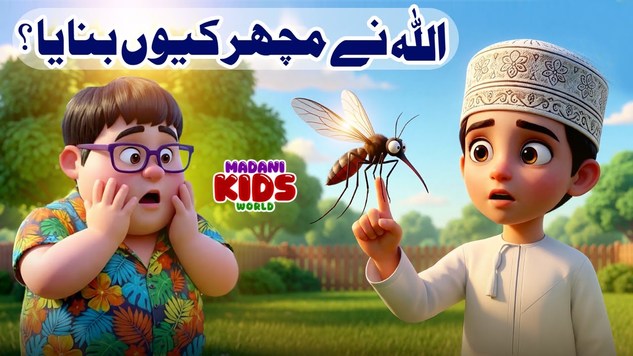 Why Did Allah Create Mosquitoes? | Islamic Story for Kids | اللہ نے مچھر کیوں پیدا کیا؟ 