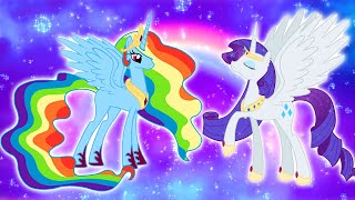 🦄 My Little Pony Transforms Into Grown up | Rainbow Dash vs Rarity 💜🌈👉@sweetponylife