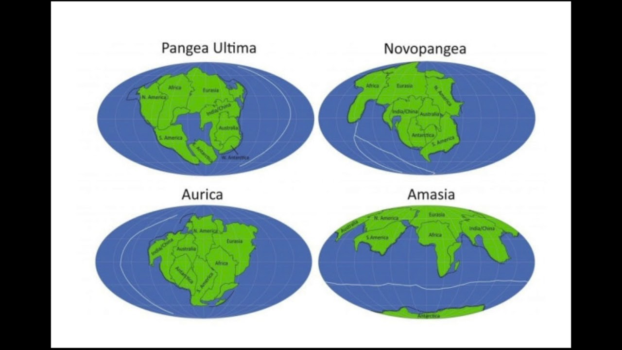 Островами похожими на материки. Аурика суперконтинент. Сверхконтинент Пангея. Земля через 200 млн лет Новопангея. Будущее расположение материков.