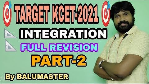 KCET-2021🔥TARGET🔥💯% EXPECTED QUESTIONS.FINAL QUICK REVISION. 2nd year (PART - 2)...By BALU MASTER