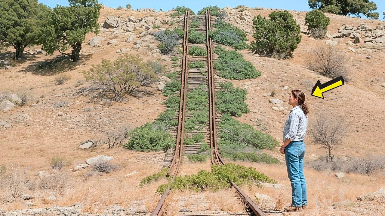 Она нашла старые рельсы посреди пустыни — и то, куда они вели, навсегда изменило её жизнь