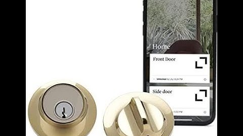 Level Lock Smart Lock Touch Edition Keyless Entry Using Touch a Key Card or Smartphone and Bluetooth