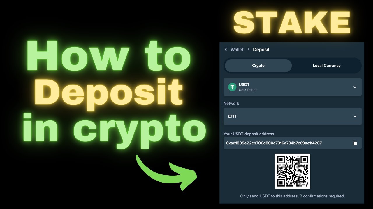 How To Deposit Into Stake Us How to Deposit Cryptocurrency into Your Stake Wallet: Step-by-Step