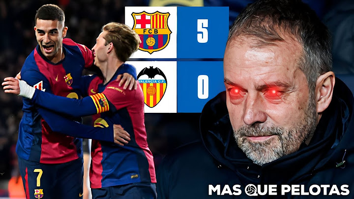 EL BARÇA DESTROZA AL VALENCIA EN MESTALLA | VALENCIA 0-5 BARÇA