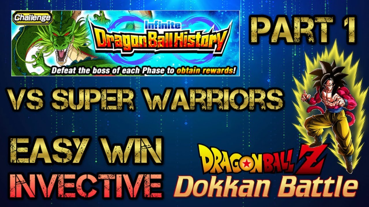 Infinite DragonBall History part 1 Dokkan Battle (Global)
