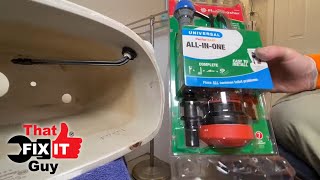 Don't Replace Your Toilet! Replace The Toilet Tank Parts!