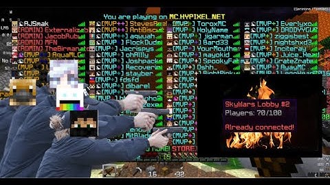 Hypixel Admins Troll Lobby