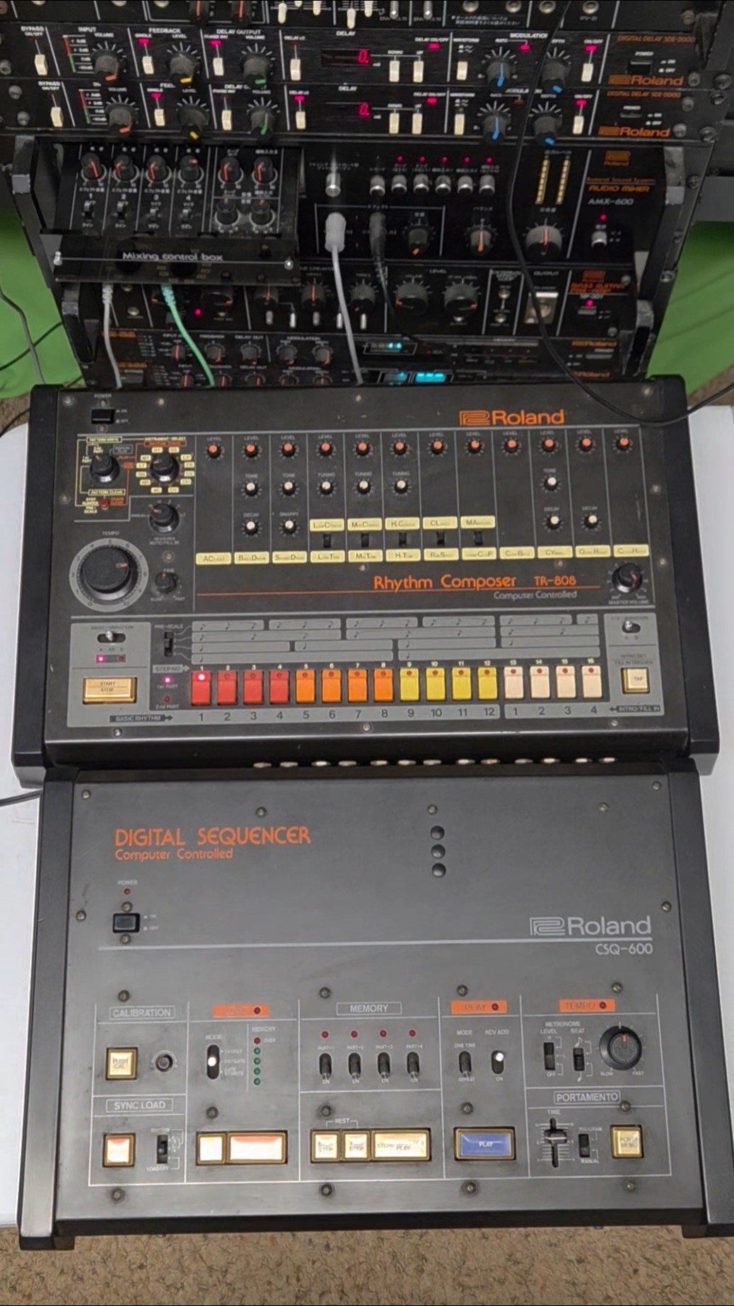 Roland CSQ-600 & Roland Tr-808 Same body??? #808 #roland