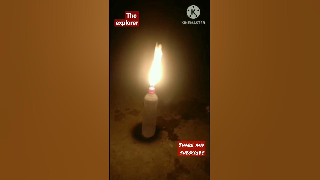 How acetylene gas burn, Calcium carbide react with water,acetylene is