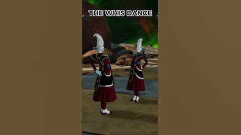 The Whis Dance in DRAGON BALL: Sparking! ZERO 🔥 #shorts #dragonballsparkingzero