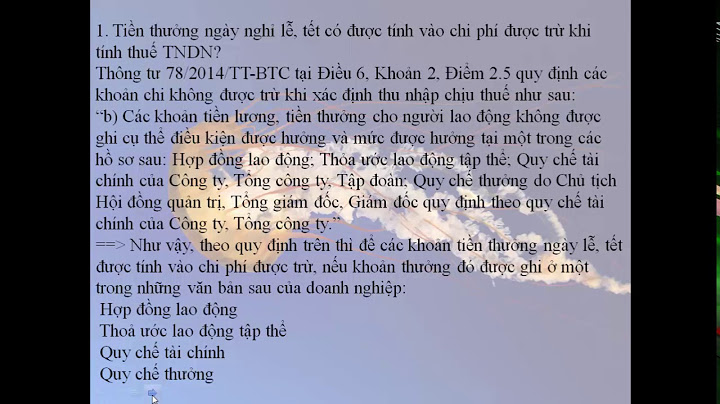 Dùng tiền mặt trả phần thưởng cuối năm hạch toán năm 2024