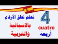 Numbers In Spanish With Audio From 1 To 50 And Their Pronunciation In Arabic 