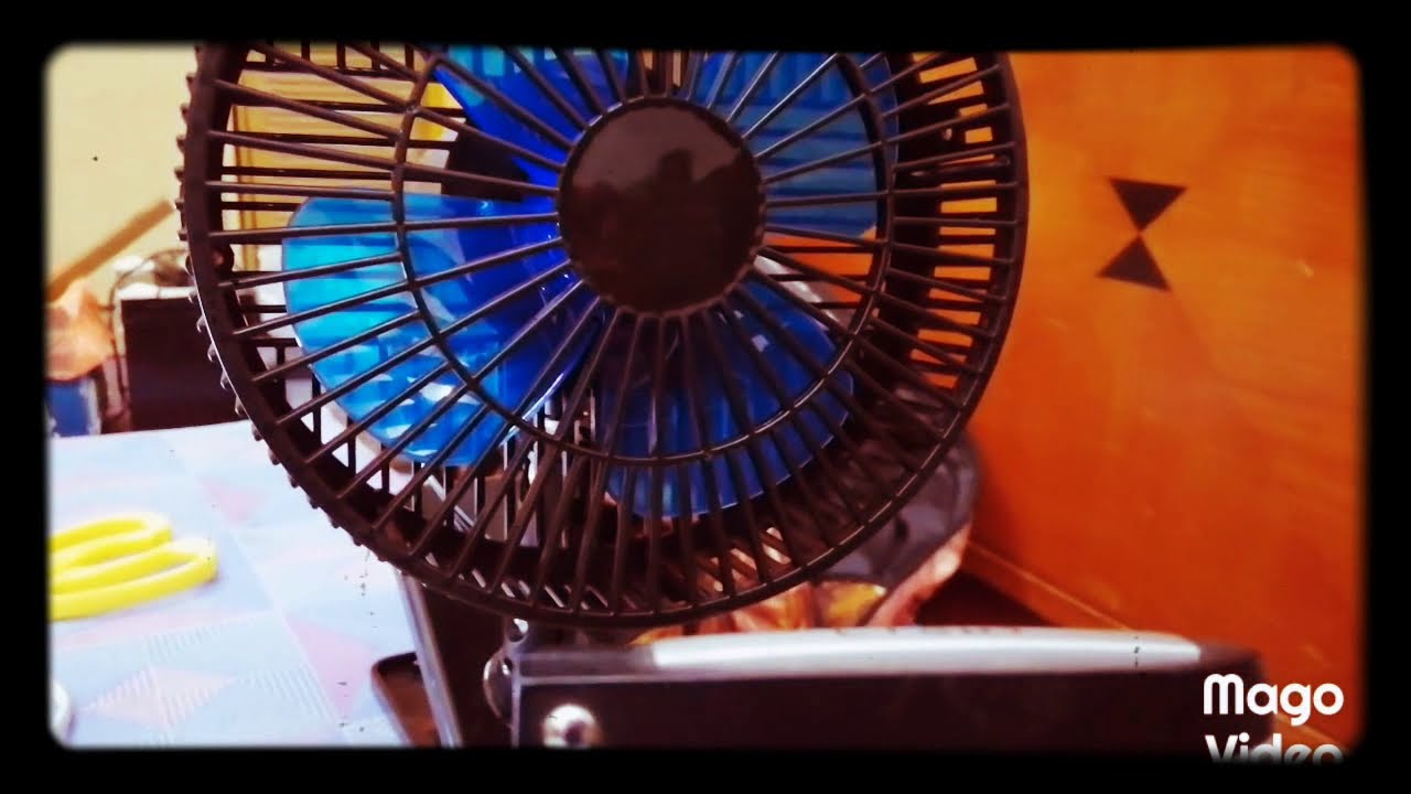 DC fan 12V testing - LifePO4 Mini Power Pack V2