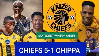 KAIZER CHIEFS 5-1 CHIPPA UNITED | DISKI CHALLENGE 