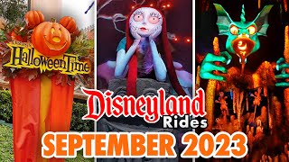 Disneyland Rides  September 2023 POVs [4K 60FPS]