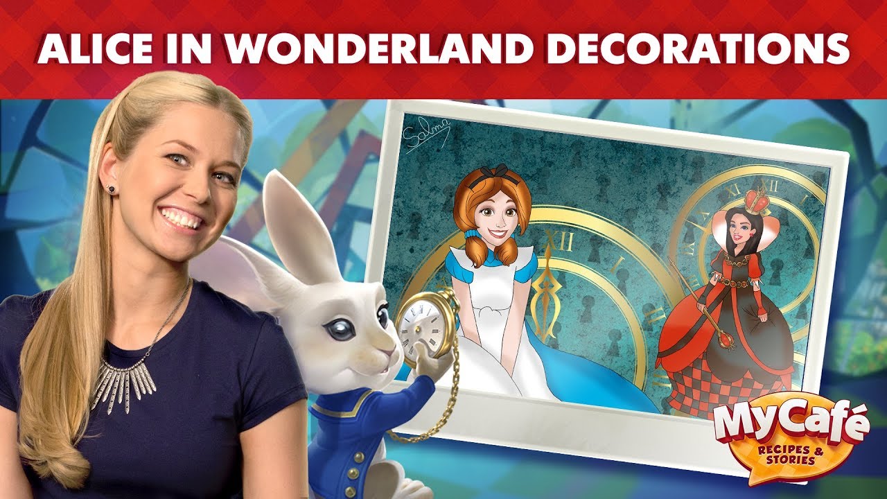 My Cafe: Design Your Cafe in Alice in Wonderland Theme