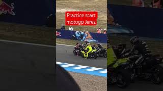 PRACTICE START MOTOGP JEREZ 2026 #motogp #beritamotogp #motovlog #race #jerezgp #fyp