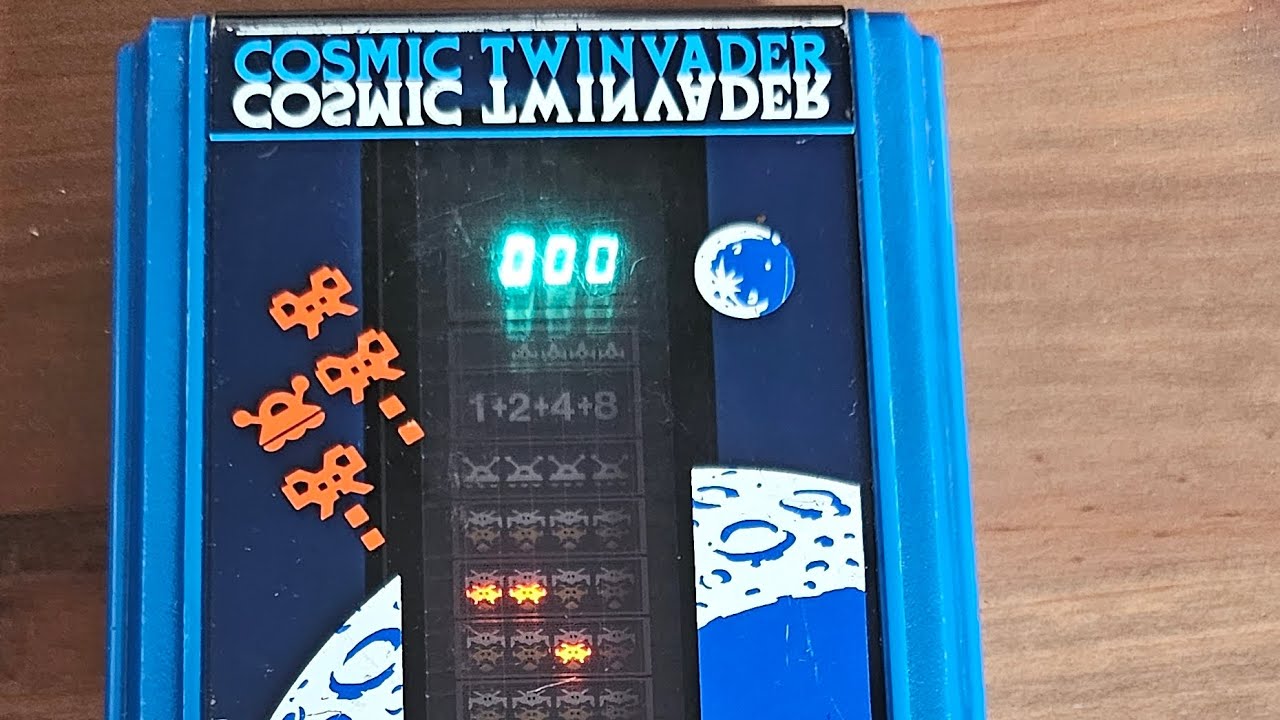 Actronics cosmic twinvader spielekonsole Gameboy 