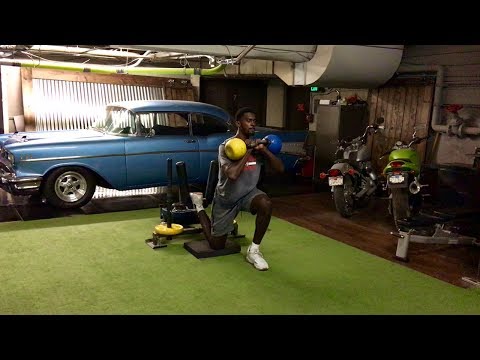 Bobby Portis: Offset Rear Foot Elevated Split Squats
