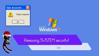 what happens if you remove the system security?