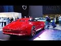 Обзор красного Maybach 6 | Парижский автосалон 2016