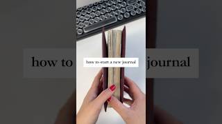 How To Start A New Journal
