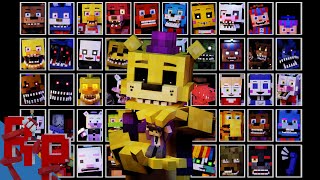 The Ultimate Fright - Five Nights At Freddys UCN -Minecraft (Song by @dheusta )[Escape Code Ep. 1] Resimi