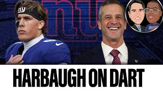 John Harbaugh talks about Jaxson Dart